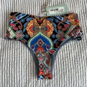 Luli Fama Maestranza high rise cheeky reversible bottoms